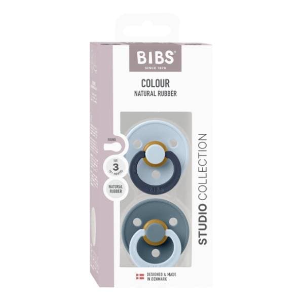 BIBS varalica Studio baby blue (18m+) 2kom 0