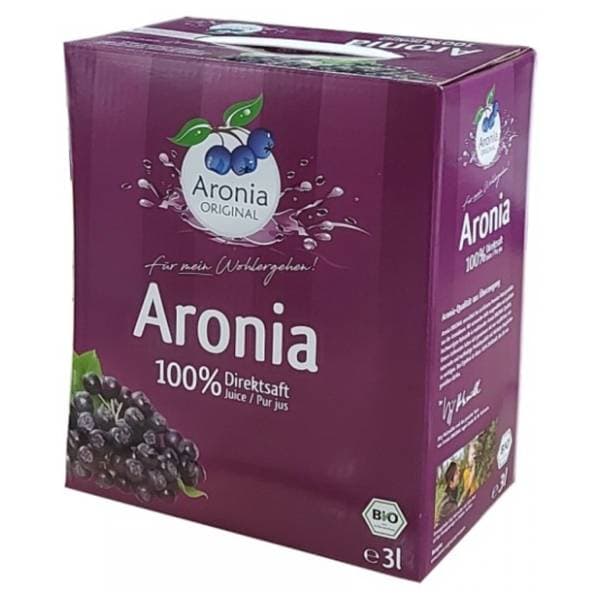 BIO ARONIJA sok sibirske aronije 100% 3l 0