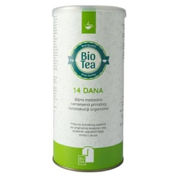 BIO TEA čaj 14 dana detox 150g 0