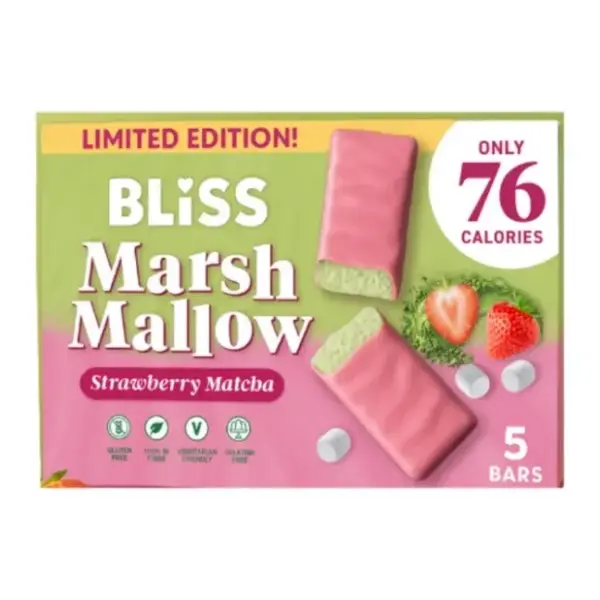 BLISS marhmallows jagoda 100g 0