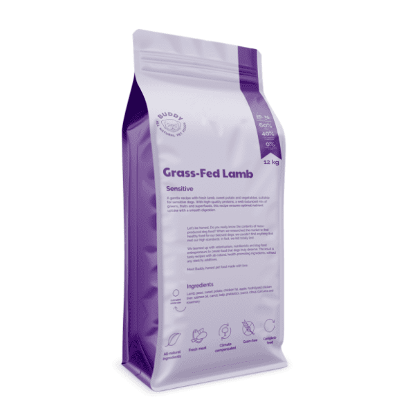 BUDDY Grass-fed hrana za pse lamb 12kg 0
