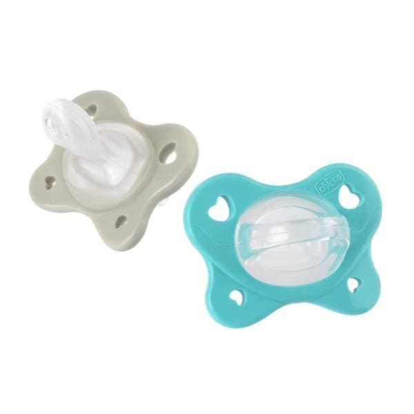 CHICCO laža Dual Soft (6-16m) plava 2kom 2