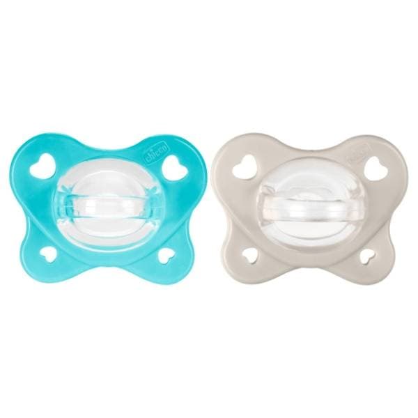 CHICCO laža Dual Soft (6-16m) plava 2kom 1