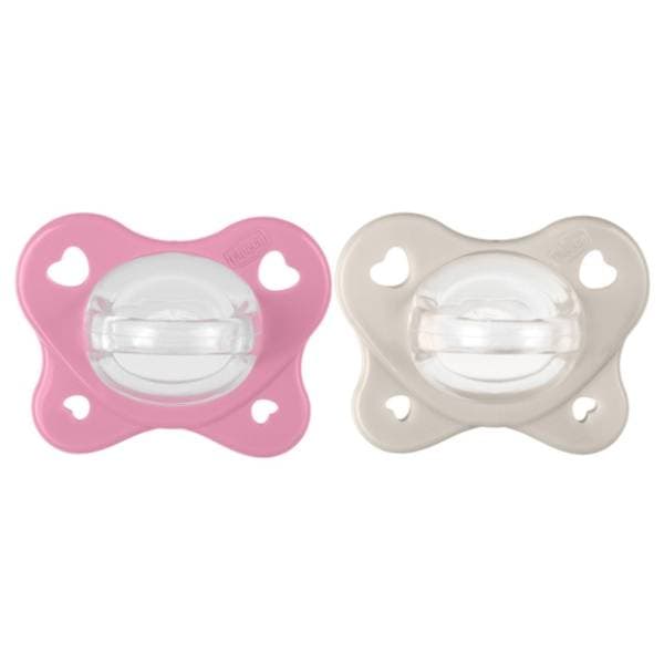 CHICCO laža Dual Soft (6-16m) roze 2kom 1
