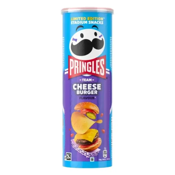 Čips PRINGLES čizburger 165g 0
