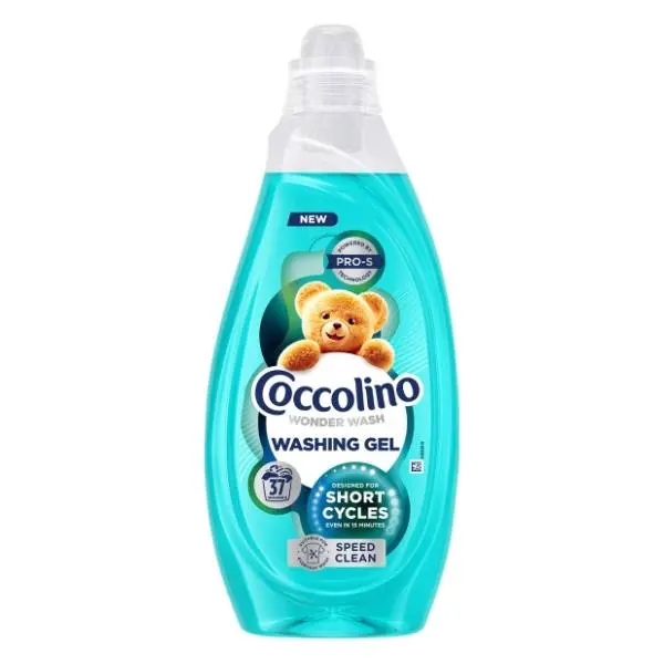 COCCOLINO Wonder Wash Speed Clean tečni deterdžent za veš 37 pranja 1,48l 0