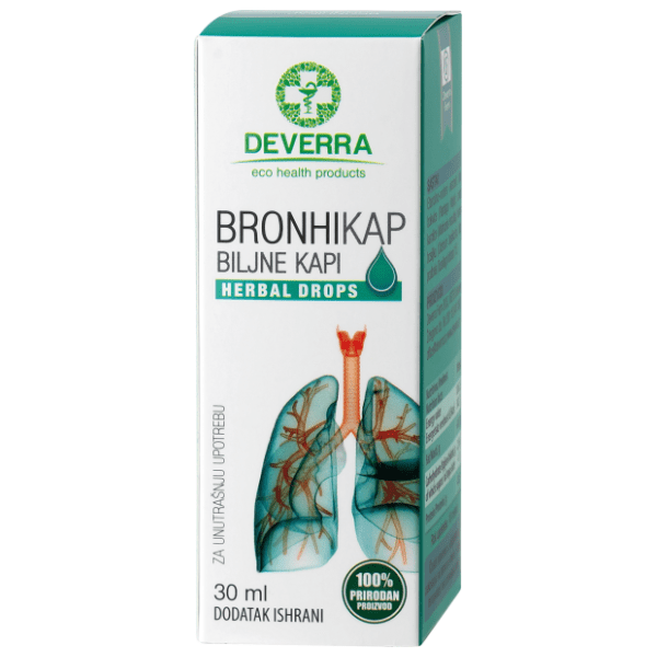 DEVERRA Bronhikap biljne kapi 30ml 0