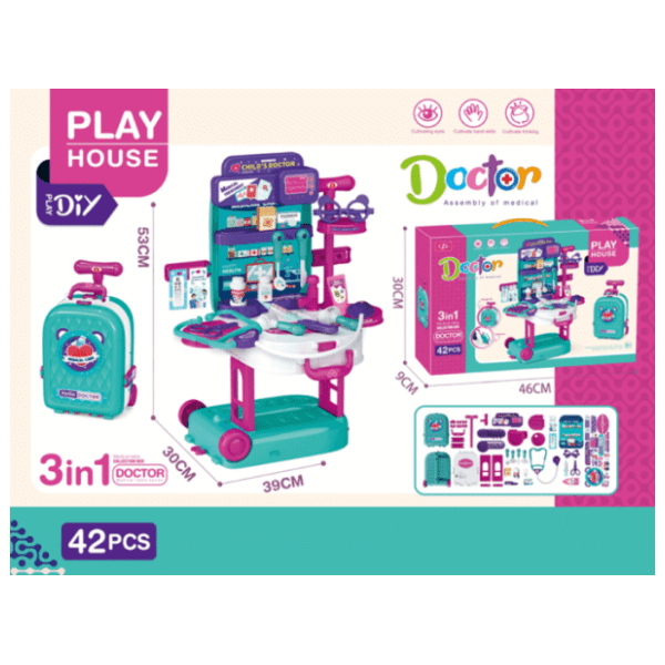 Doktor set u koferu 3u1 GENERIKA 0