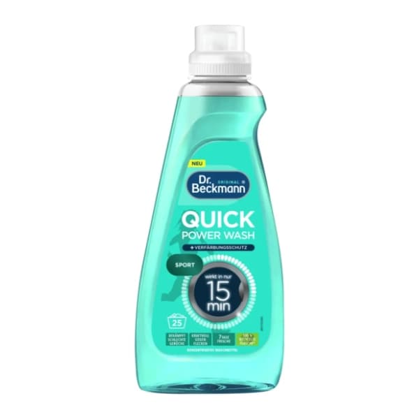 DR.BECKMANN Quick wash sport tečni deterdžent 25 pranja 800ml 0
