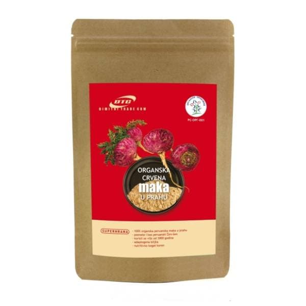 DTC organska crvena maka u prahu 100g 0