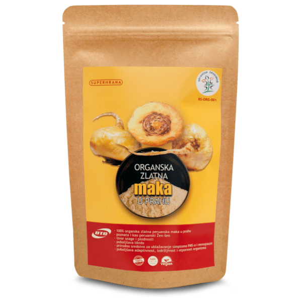 DTC organska zlatna maka u prahu 1kg 0