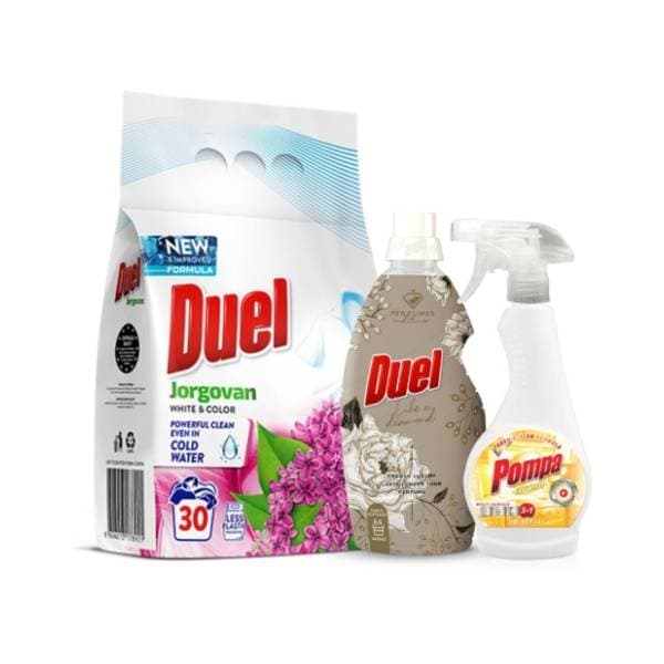 DUEL deterdžent + omekšivač + POMPA sredstvo za čišćenje kuhinje 0