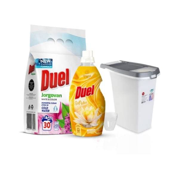 DUEL Jorgovan 2,7kg + Soft lotus omekšivač + kutija za prašak 0