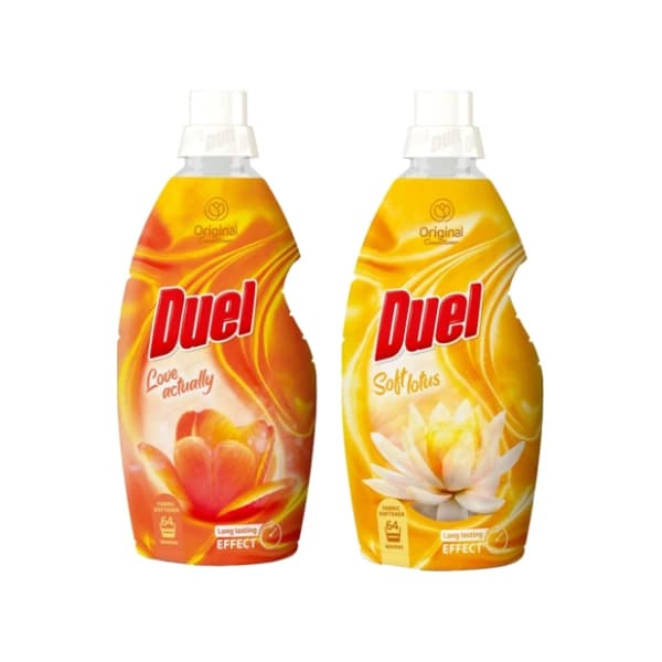 DUEL Soft lotus + love actually omekšivač 128 pranja (2x1,6l) 0