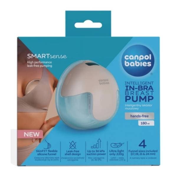 Električna pumpica CANPOL BABIES Hands free smart sense 0