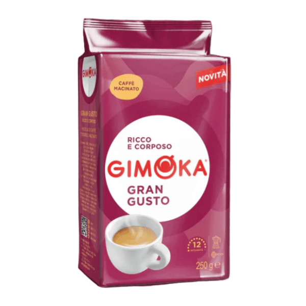 Espresso kafa GIMOKA Gran Gusto mlevena 250g 0