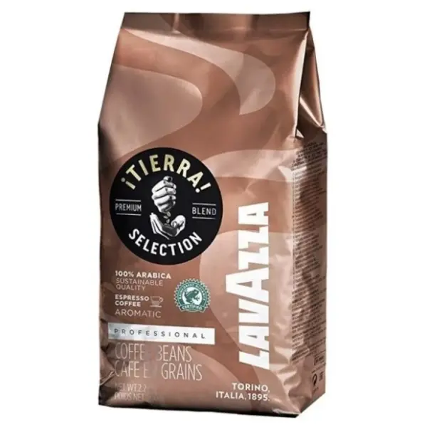 Espresso kafa LAVAZZA Tierra selection 100% Arabika u zrnu 1kg 0