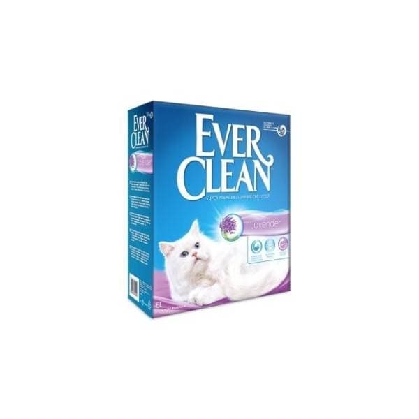 EVERCLEAN Lavander posip za mačke 6l 0