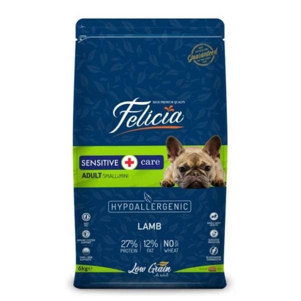 FELICIA Low grain hrana za odrasle pse jagnjetina 6kg 0