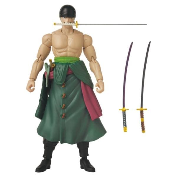Figura One Piece AH Roronoa Zoro Three Sword BANDAI 0