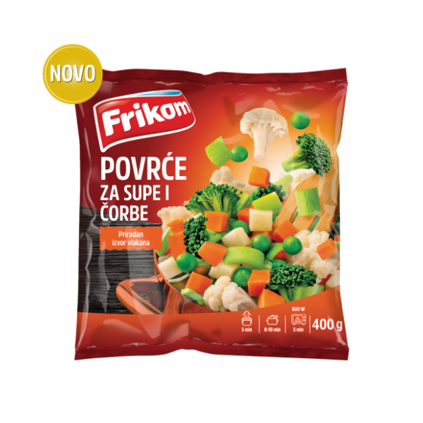 FRIKOM povrće za supe i čorbe 400g 0