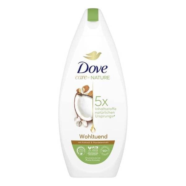 Gel za tuširanje DOVE kokos badem 225ml 0