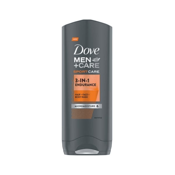 Gel za tuširanje DOVE Men endurance 3u1250ml 0