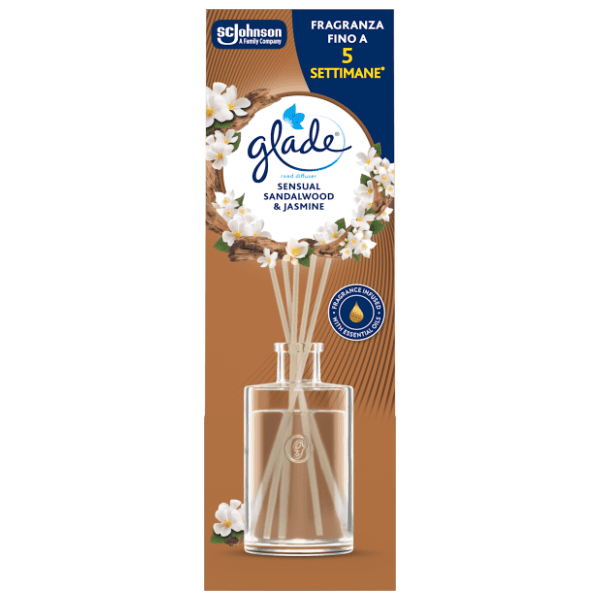 GLADE mirisni štapići sandalovina i jasmin 50ml 0