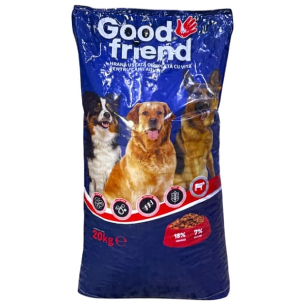 GOOD FRIEND hrana za pse govedina 20kg 0