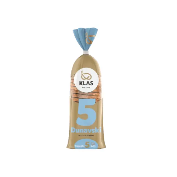Hleb KLAS Dunavski rezani 500g 0