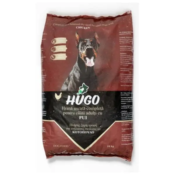 HUGO hrana za pse piletina 10kg 0