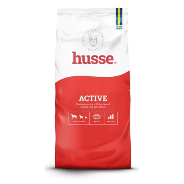 HUSSE Active hrana za odrasle pse 15kg 0