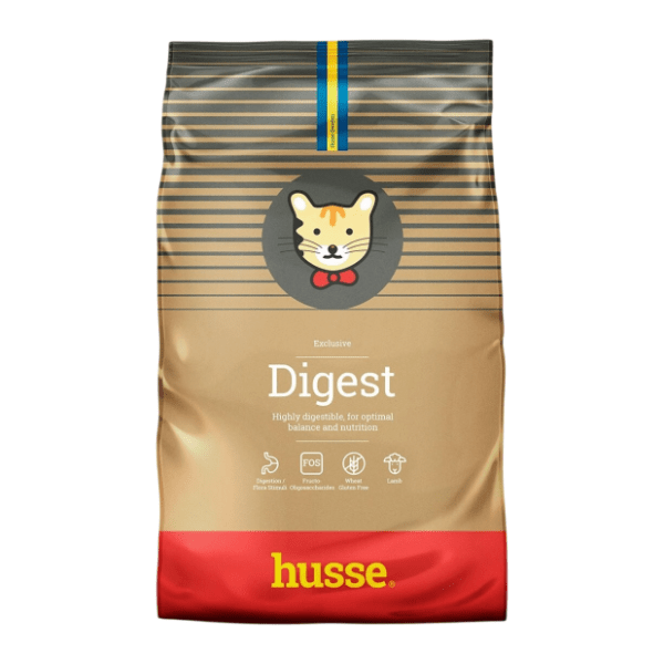 HUSSE Exclusive digest hrana za mačke jagnjetina 7kg 0