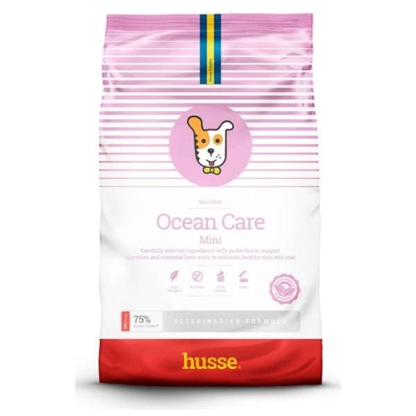 HUSSE Ocean care mini hrana za manje pse losos i pirinač 7kg 0