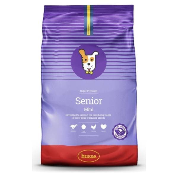 HUSSE Senior mini hrana za starije pse piletina 7kg 0