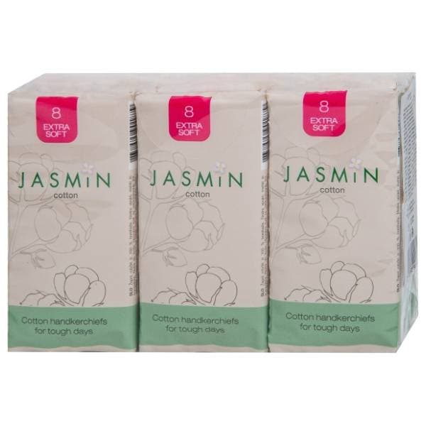 Pamučne maramice JASMIN cotton A6 6kom 0