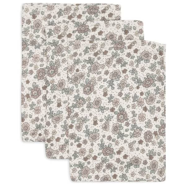 JOLLEIN muslin pelena Retro flowers 3kom 0