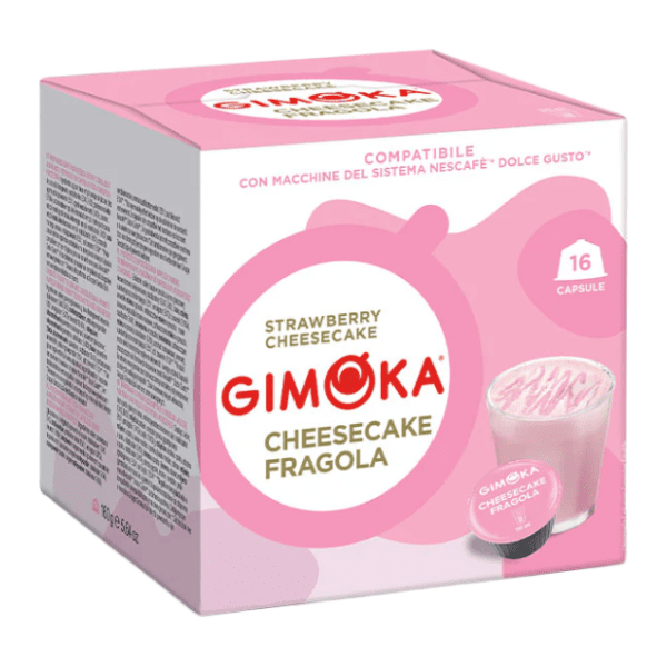 Kapsule GIMOKA Cheesecake Fragola 16kom 0