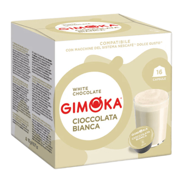 Kapsule GIMOKA Cioccolata Bianca 16kom 0