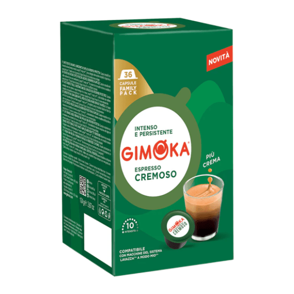 Kapsule GIMOKA Cremoso espresso 36kom 0
