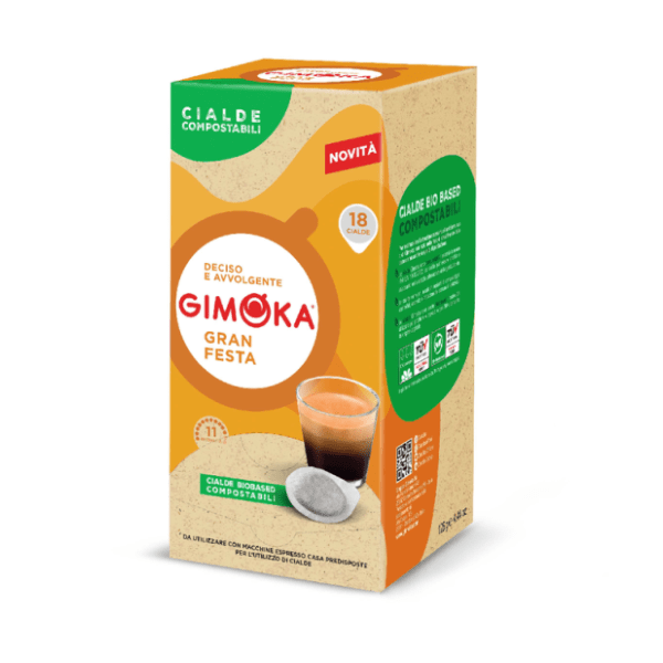 Espresso kafa u jastučićima GIMOKA Gran Festa cialdi kafe 18kom 0