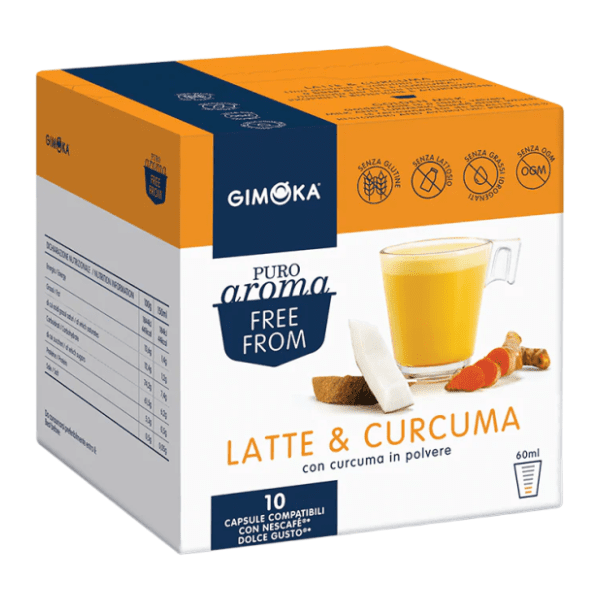 Kapsule GIMOKA Latte & Curcuma 10kom 0
