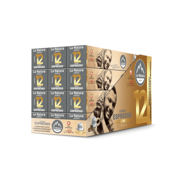 Kapsule LA NATURA LIFESTYLE Espresso alu kafa 12x10kom 0