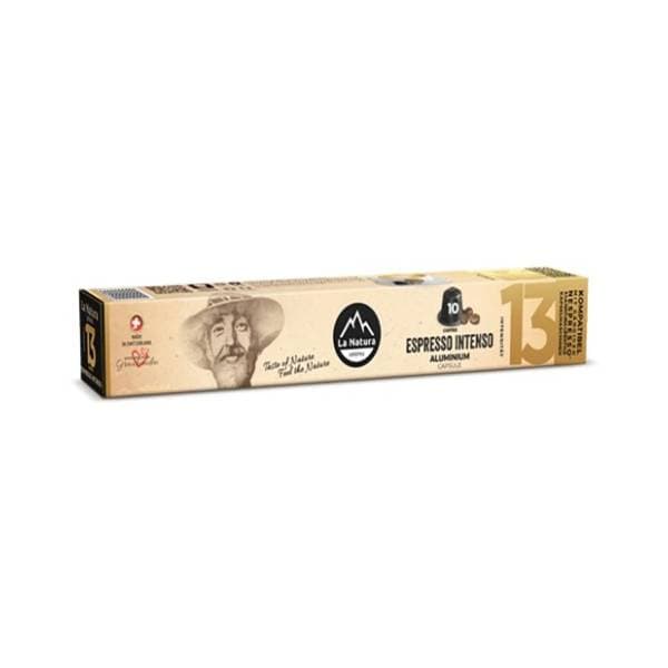 Kapsule LA NATURA LIFESTYLE Espresso inteso alu kafa 10kom 0