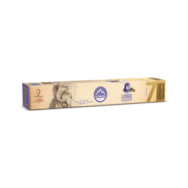 Kapsule LA NATURA LIFESTYLE Lungo alu kafa 10kom 0