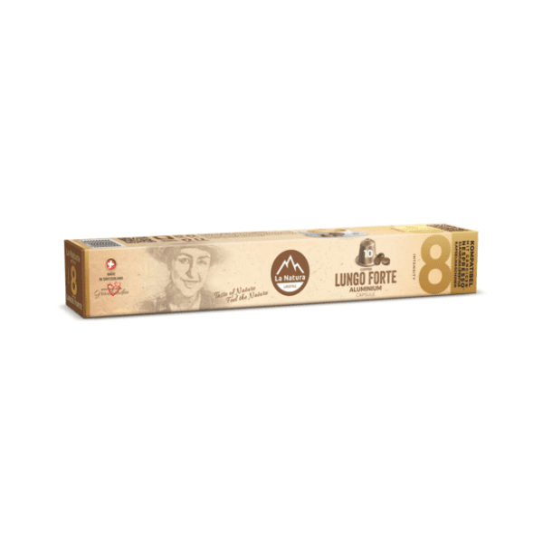 Kapsule LA NATURA LIFESTYLE Lungo forte alu kafa 10kom 0