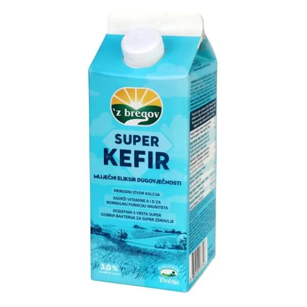 Kefir Z'BREGOV 3,5%mm 750g 0