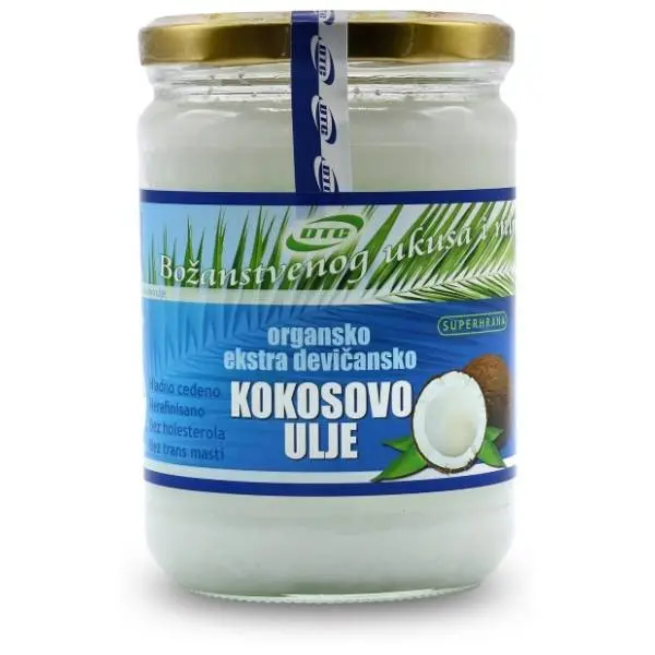 Kokosovo ulje DTC organsko ekstra devičansko 500ml 0