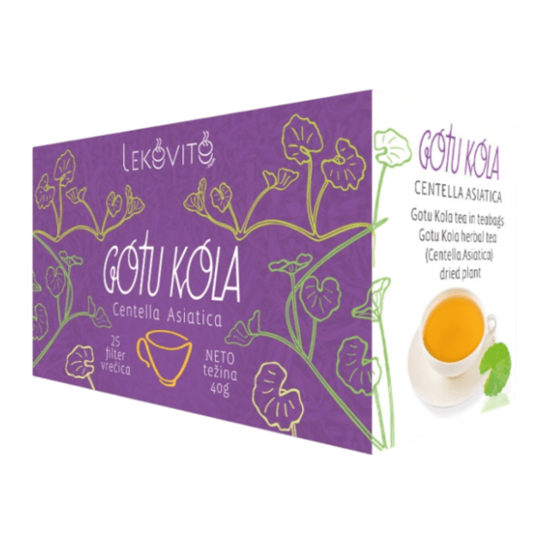 LEKOVITO čaj Gotu kola filter 40g 0