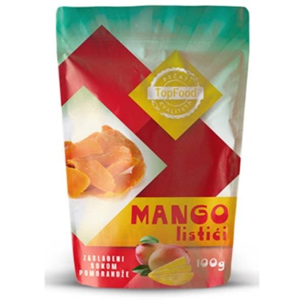 Mango listici TOP FOOD 100g 0